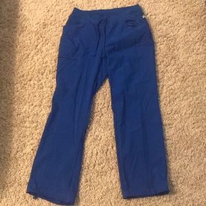 Cherokee blue scrub pants